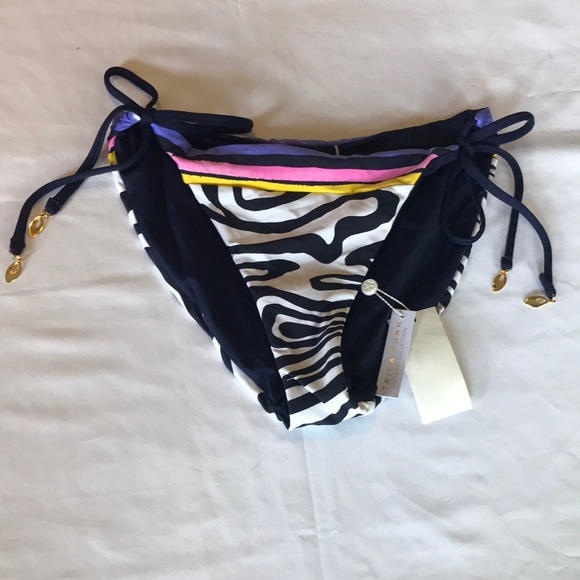 Trina Turk Reversible Zebra String Bikini Bottom NWT - Picture 4 of 11